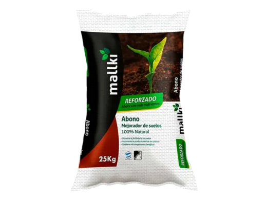 Abono Orgánico Mejorador de Suelos Mallki de 25kg Abono Orgánico Mejorador de Suelos Mallki de 25kg